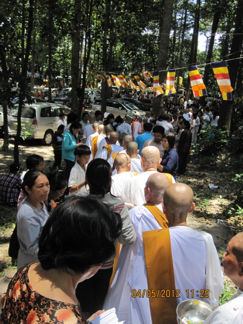 Phật giáo Nguyên Thủy tổ chức Đại lễ Vesak 2012