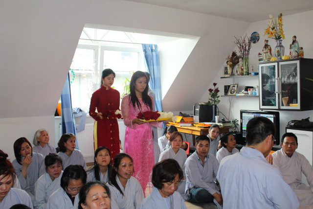 Lễ &quot;Bông Hồng Cài Áo&quot; ở Wilhelmshaven, Đức Quốc