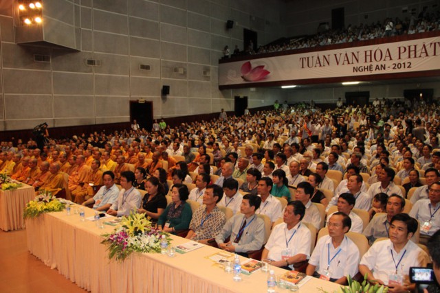 Nghệ An: Khai mạc “Tuần văn hóa Phật giáo”