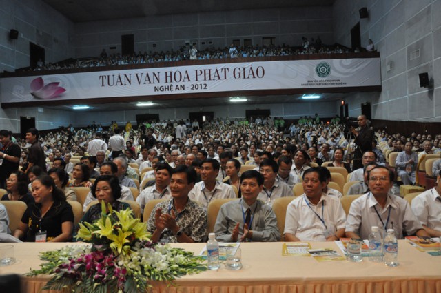 Nghệ An: Khai mạc “Tuần văn hóa Phật giáo”