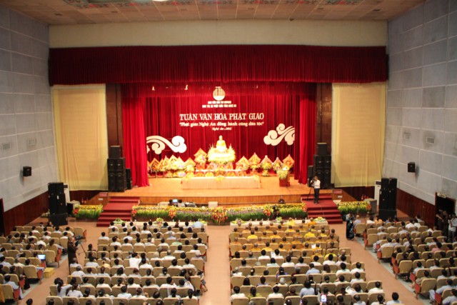 Nghệ An: Khai mạc “Tuần văn hóa Phật giáo”
