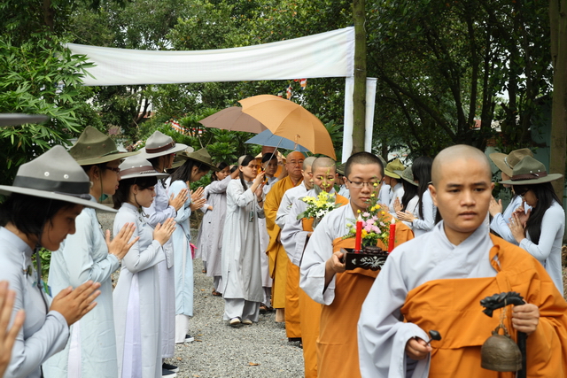 Đồng Nai: Khai mạc trại Tâm Chánh lần 8, ngày Hạnh của ngành Nữ GĐPTVN
