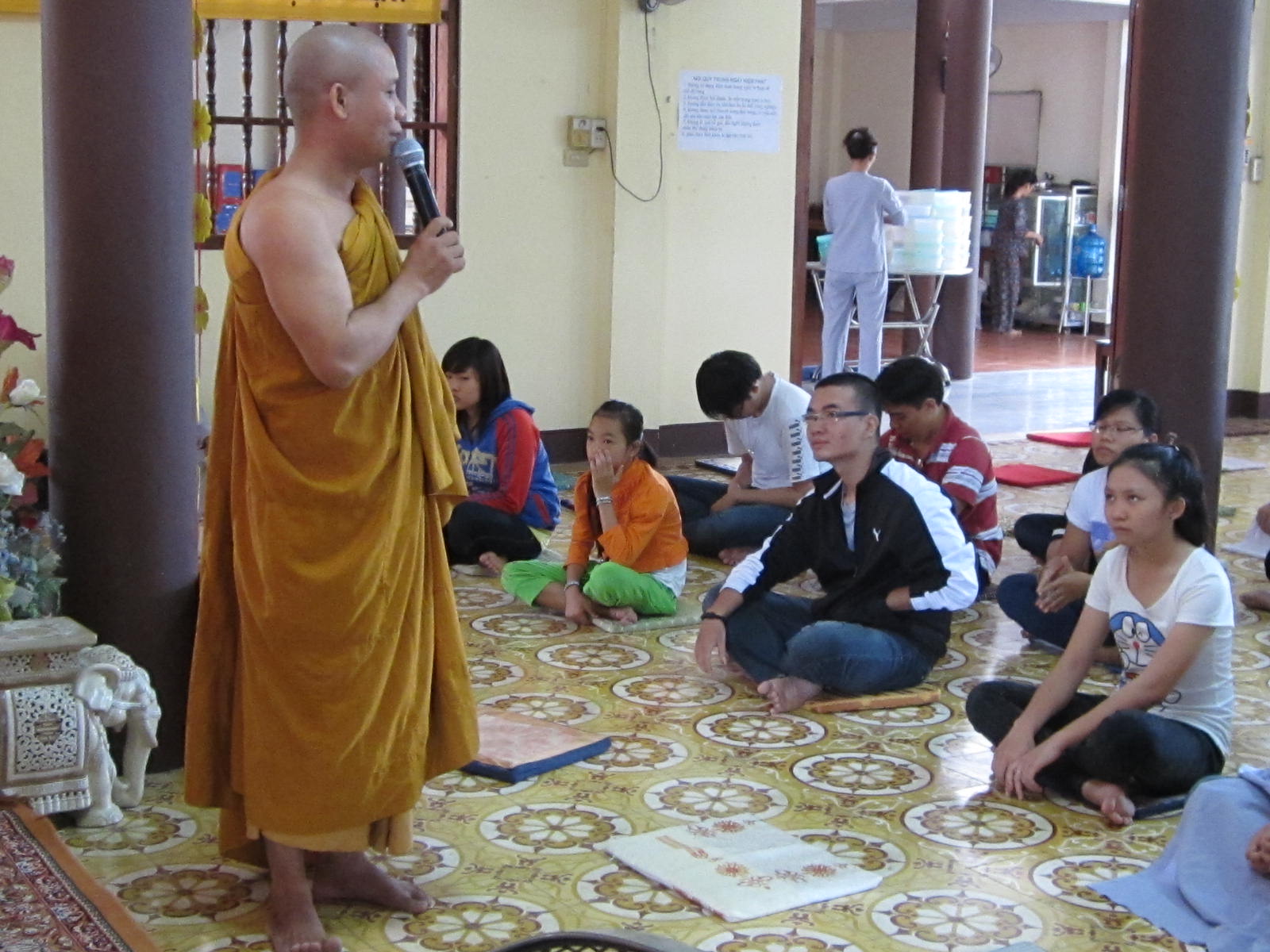 Khóa tu “Tuổi trẻ và Phật pháp”tại tịnh xá Ngọc Pháp