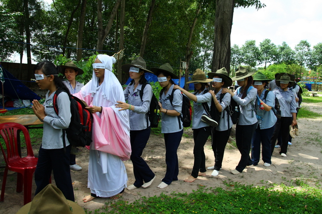 Long Khánh: Chùm ảnh sinh hoạt trại hè Tâm Chánh lần thứ 8 ngành Nữ
