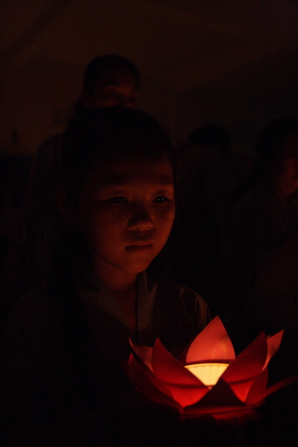 Đồng tháp: Đêm thắp đèn trời, cài hoa tri ân cha mẹ mùa báo hiếu