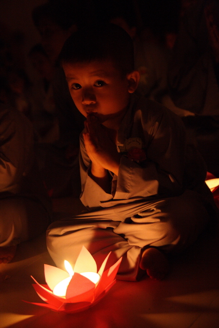 Đồng tháp: Đêm thắp đèn trời, cài hoa tri ân cha mẹ mùa báo hiếu