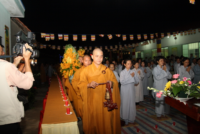 Tiền giang: Đại lễ Vu lan Báo hiếu tại chùa Kim Linh I