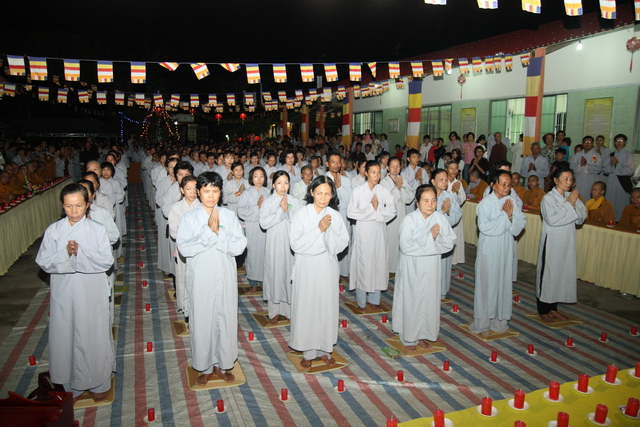 Tiền giang: Đại lễ Vu lan Báo hiếu tại chùa Kim Linh I
