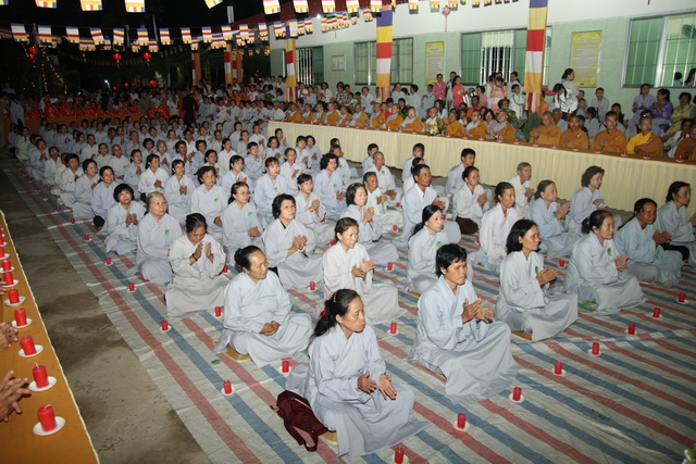 Tiền giang: Đại lễ Vu lan Báo hiếu tại chùa Kim Linh I