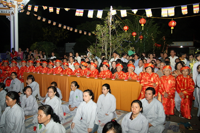 Tiền giang: Đại lễ Vu lan Báo hiếu tại chùa Kim Linh I