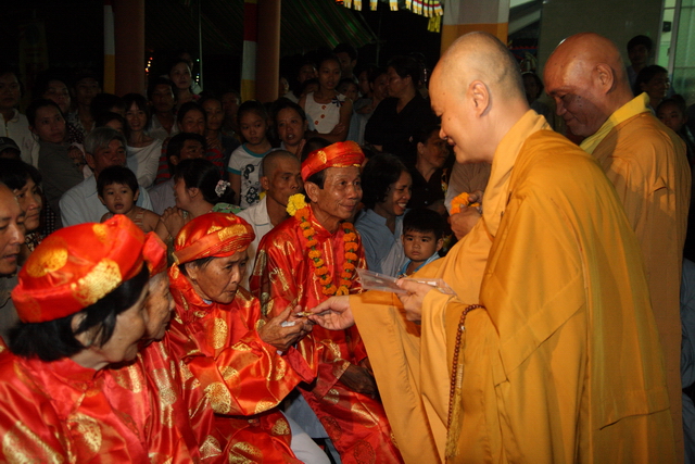 Tiền giang: Đại lễ Vu lan Báo hiếu tại chùa Kim Linh I