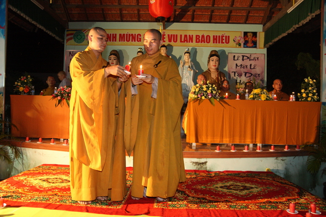 Tiền giang: Đại lễ Vu lan Báo hiếu tại chùa Kim Linh I