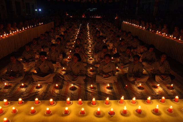 Tiền giang: Đại lễ Vu lan Báo hiếu tại chùa Kim Linh I