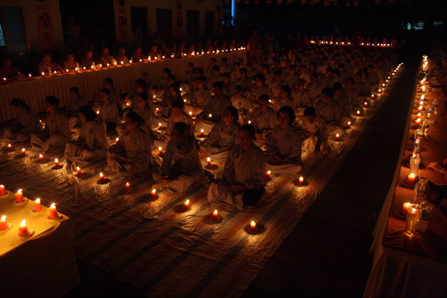 Tiền giang: Đại lễ Vu lan Báo hiếu tại chùa Kim Linh I