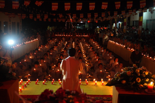 Tiền giang: Đại lễ Vu lan Báo hiếu tại chùa Kim Linh I