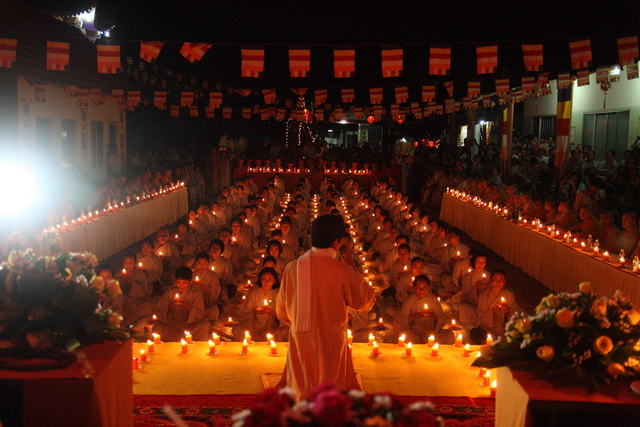 Tiền giang: Đại lễ Vu lan Báo hiếu tại chùa Kim Linh I