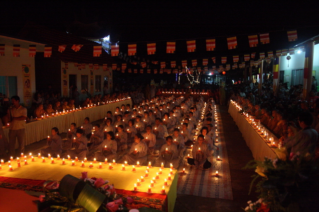 Tiền giang: Đại lễ Vu lan Báo hiếu tại chùa Kim Linh I