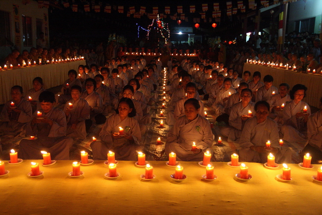 Tiền giang: Đại lễ Vu lan Báo hiếu tại chùa Kim Linh I