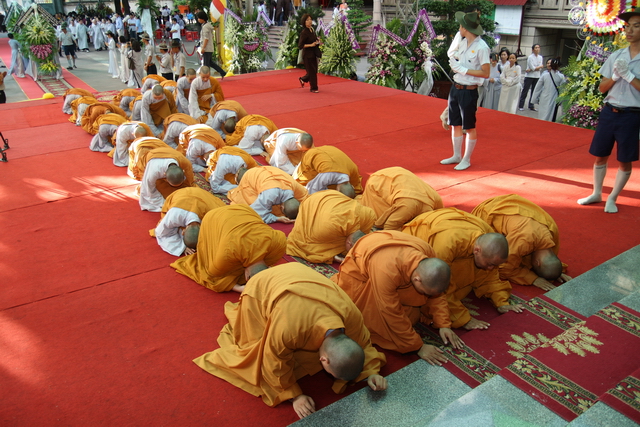 Chùm ảnh: Các đoàn viếng tang lễ HT. Thích Minh Châu - Chiều 03/09/2012