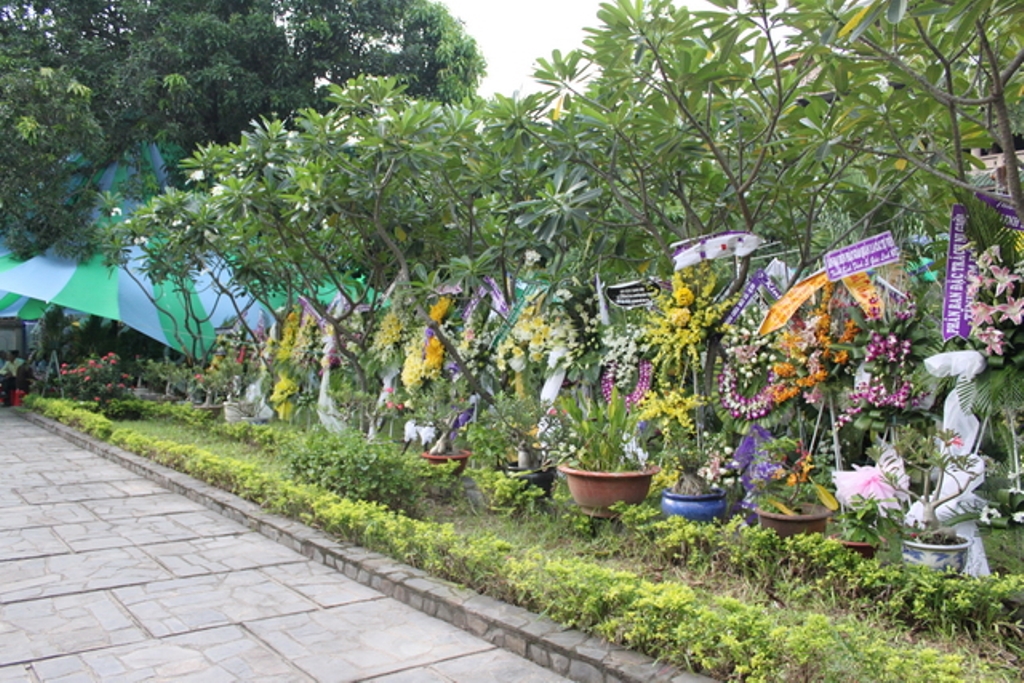 Tang lễ HT. Thích Minh Châu: Lễ Sái tịnh Bảo tháp