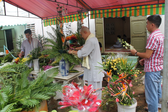 Lễ vía Bồ Tát Quán Thế Âm tại chùa Phước Sơn