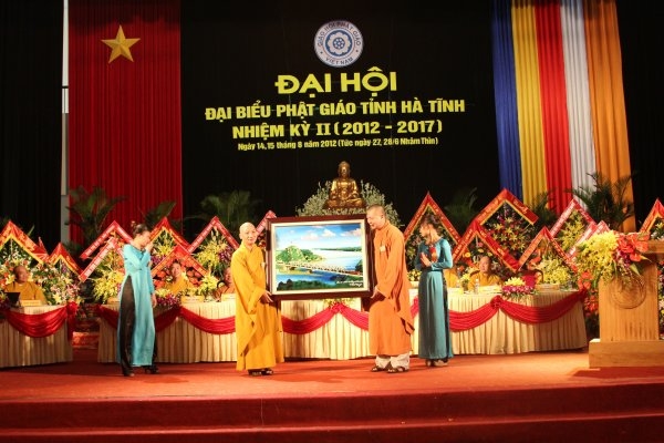 Chính thức khai mạc Đại hội đại biểu Phật giáo Hà Tĩnh nhiệm kỳ II (2012 - 2017)