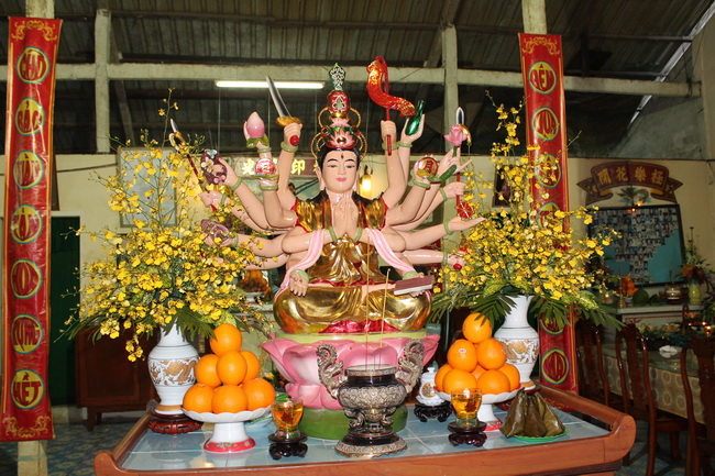 Lễ vía Bồ Tát Quán Thế Âm tại chùa Phước Sơn