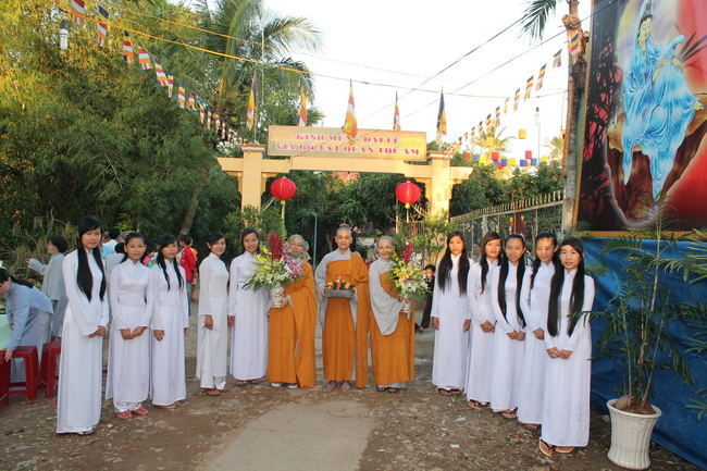 Lễ vía Bồ Tát Quán Thế Âm tại chùa Phước Sơn