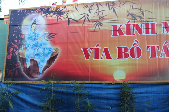 Lễ vía Bồ Tát Quán Thế Âm tại chùa Phước Sơn