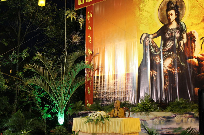 Lễ vía Bồ Tát Quán Thế Âm tại chùa Phước Sơn