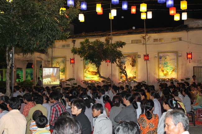 Lễ vía Bồ Tát Quán Thế Âm tại chùa Phước Sơn