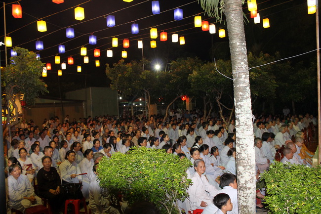 Lễ vía Bồ Tát Quán Thế Âm tại chùa Phước Sơn