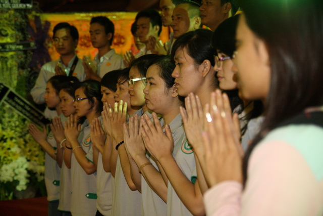 Chùm ảnh: Các đoàn viếng tang lễ HT. Thích Minh Châu - Chiều 05/09/2012