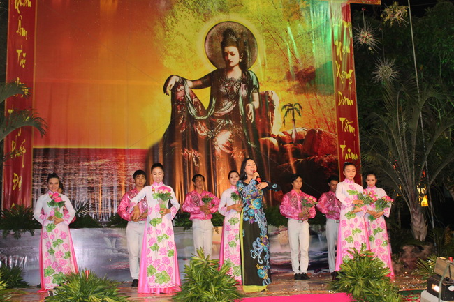 Lễ vía Bồ Tát Quán Thế Âm tại chùa Phước Sơn