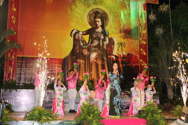 Lễ vía Bồ Tát Quán Thế Âm tại chùa Phước Sơn