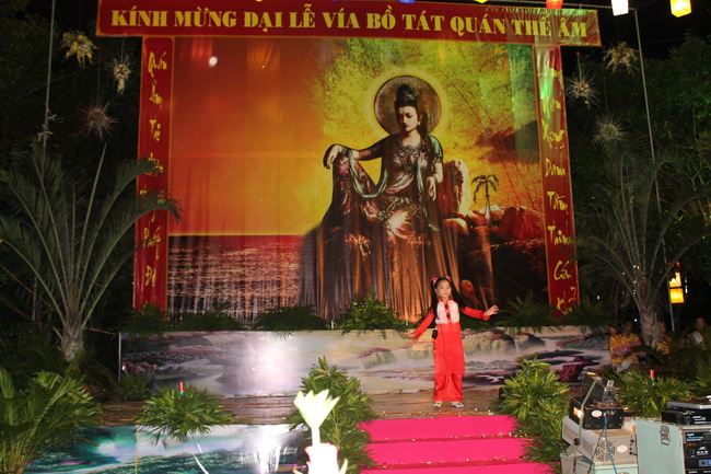 Lễ vía Bồ Tát Quán Thế Âm tại chùa Phước Sơn
