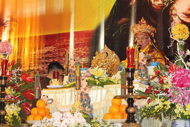 Lễ vía Bồ Tát Quán Thế Âm tại chùa Phước Sơn