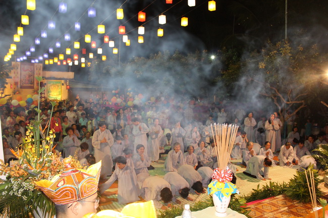 Lễ vía Bồ Tát Quán Thế Âm tại chùa Phước Sơn