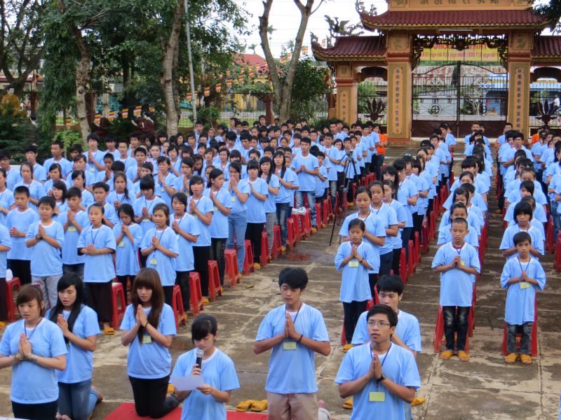 ĐăkLăk: Khóa tu Thiện Tài Đồng Tử  lần 3 chính thức khai mạc
