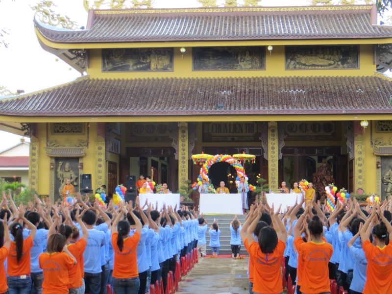 ĐăkLăk: Khóa tu Thiện Tài Đồng Tử  lần 3 chính thức khai mạc