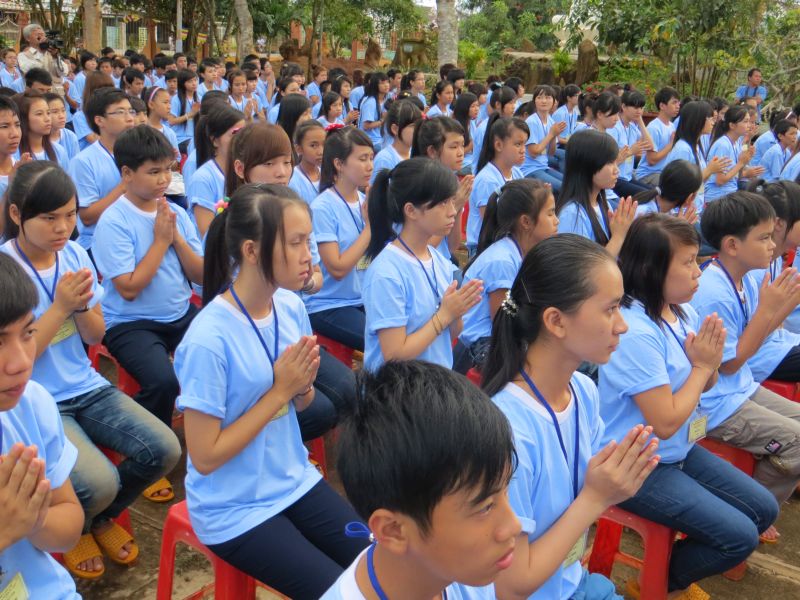 ĐăkLăk: Khóa tu Thiện Tài Đồng Tử  lần 3 chính thức khai mạc