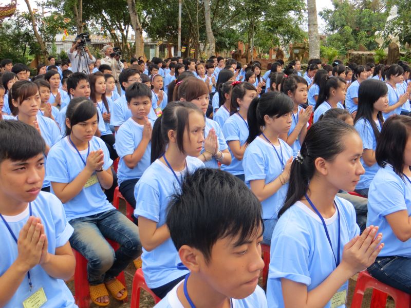 ĐăkLăk: Khóa tu Thiện Tài Đồng Tử  lần 3 chính thức khai mạc