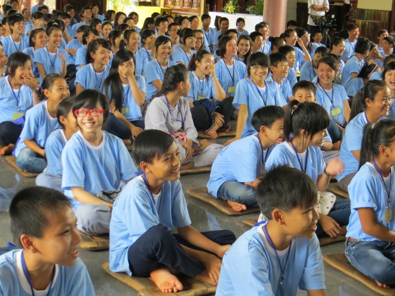 Đăk Lăk: Sôi động và hào hứng ngày thứ 2 tại khóa tu  Thiện Tài Đồng Tử lần 3