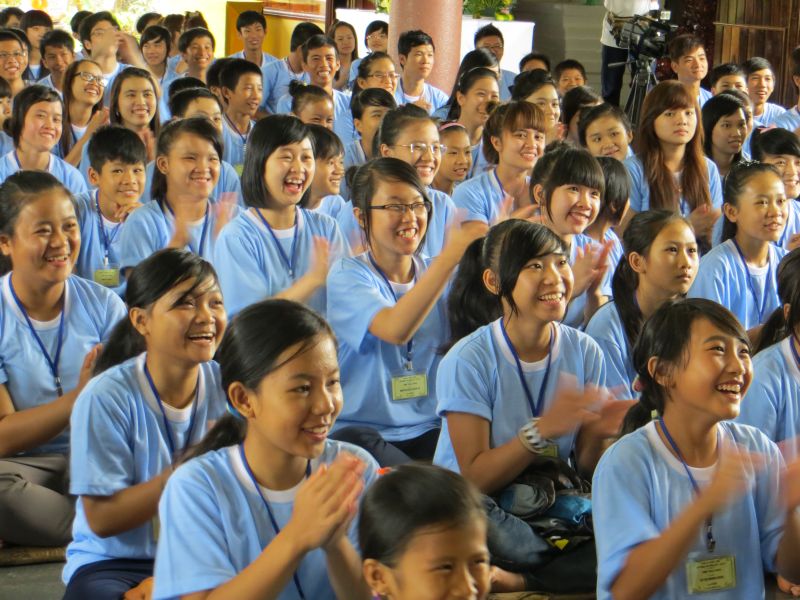 Đăk Lăk: Sôi động và hào hứng ngày thứ 2 tại khóa tu  Thiện Tài Đồng Tử lần 3
