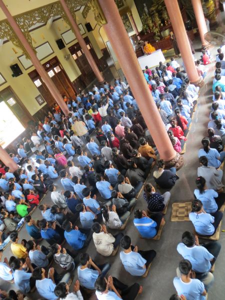 Khóa tu Thiện Tài Đồng Tử III: buổi pháp thoại sôi nổi và ý nghĩa của ĐĐ. Thích Đạo Quang