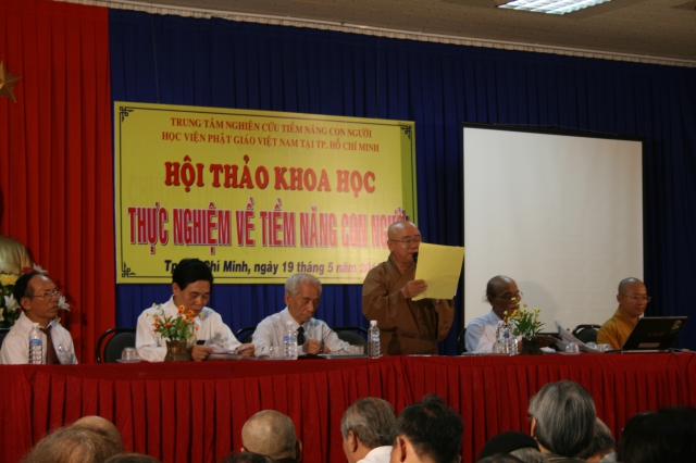 TP. HCM: Hội thảo khoa học “Thực nghiệm về tiềm năng con người”