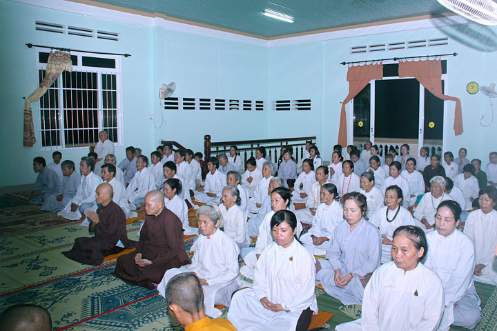 Gia Lai:Tịnh xá Ngọc Túc Khóa tu Thiền lần III