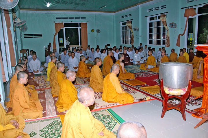 Gia Lai:Tịnh xá Ngọc Túc Khóa tu Thiền lần III