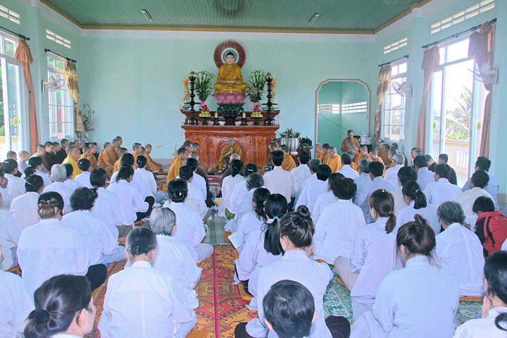 Gia Lai:Tịnh xá Ngọc Túc Khóa tu Thiền lần III