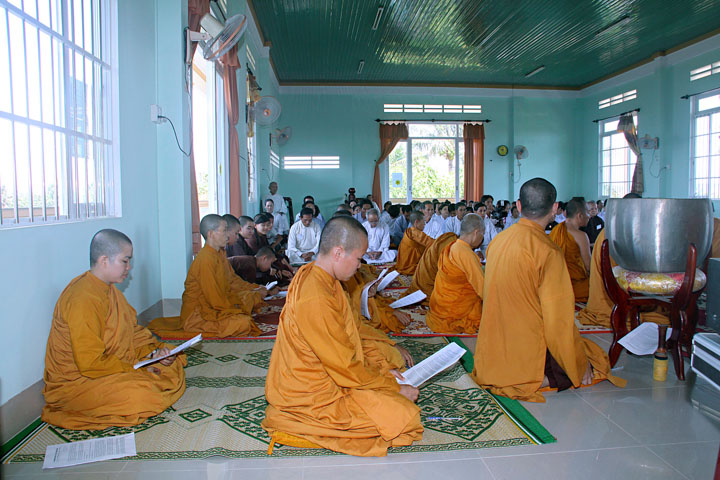 Gia Lai:Tịnh xá Ngọc Túc Khóa tu Thiền lần III